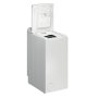 Whirlpool , Washing Machine , TDLR 55140S , Energy efficiency class C , Top loading , Washing capacity 5.5 kg , 1100 RPM , Depth 60 cm , Width 40 cm , Digital , White
