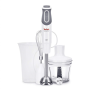 TEFAL , Blender , Optichef 3-in-1 HB643138 , Hand Blender , 800 W , Number of speeds 20 , Turbo mode , Chopper , White/Grey