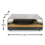 Record Player , LS-300WD , Bluetooth , Speakers