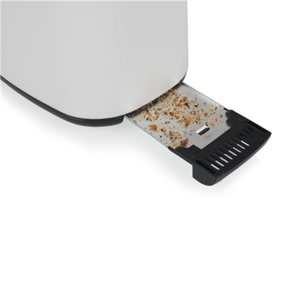 Tristar Toaster , BR-1055 , Power 750 W , Number of slots 2 , Housing material Plastic , White