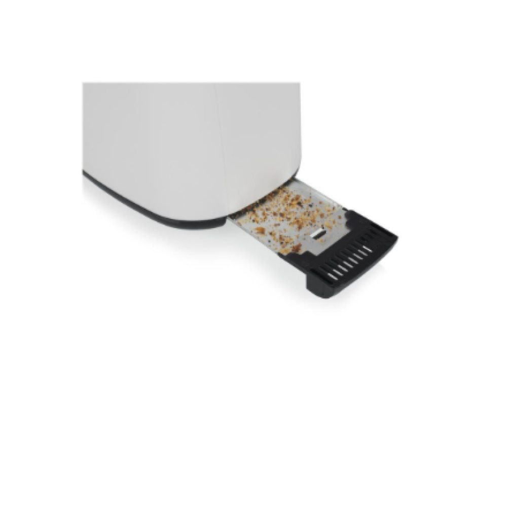 Tristar Toaster , BR-1055 , Power 750 W , Number of slots 2 , Housing material Plastic , White