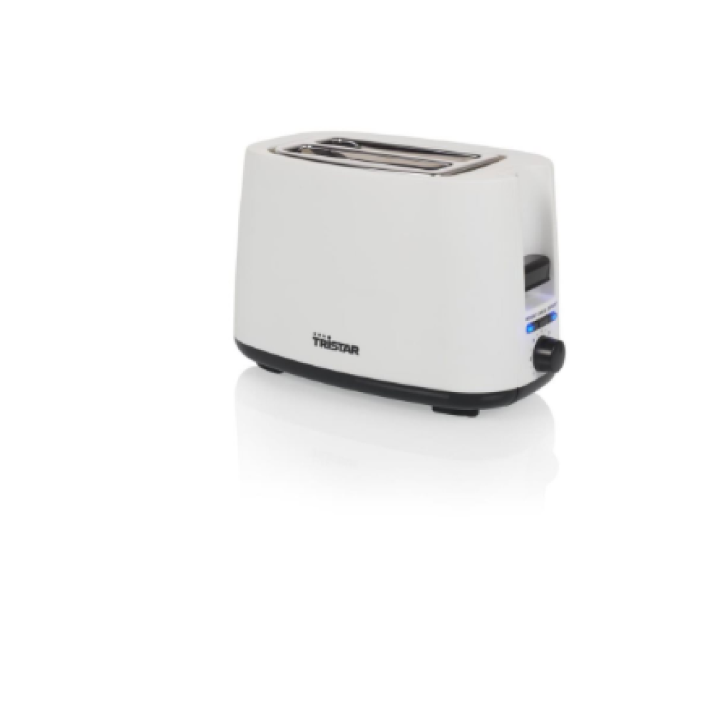 Tristar Toaster , BR-1055 , Power 750 W , Number of slots 2 , Housing material Plastic , White