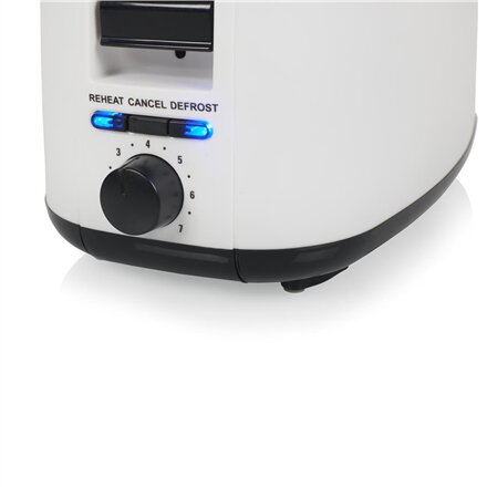 Tristar Toaster , BR-1055 , Power 750 W , Number of slots 2 , Housing material Plastic , White