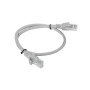 Lanberg Patchcord CAT.5E UTP 0.5M passed 10-pack, Grey , PCU5-20CC-0050-S
