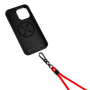 Fixed Universal Lanyard for Mobile Phones , Red