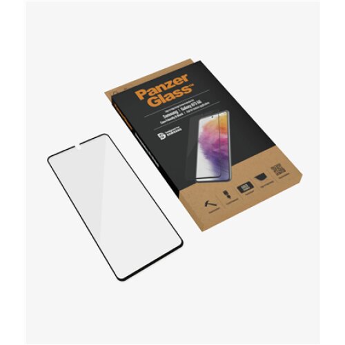 PanzerGlass Screen protector Samsung Galaxy A73 5G Glass Black Case Friendly