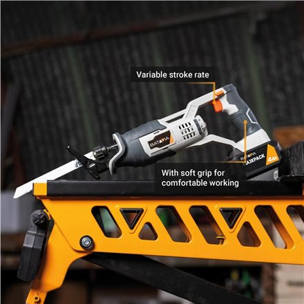 Batavia B.V. , Cordless Reciprocating Saw, Without battery and charger - 18V