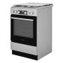 Whirlpool Cooker , WS5G8CHX/E/1 , Hob type Gas , Oven type Electric , Stainless steel , Width 50 cm , LED , Depth 60 cm , 60 L