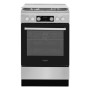 Whirlpool Cooker , WS5G8CHX/E/1 , Hob type Gas , Oven type Electric , Stainless steel , Width 50 cm , LED , Depth 60 cm , 60 L