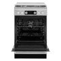 Whirlpool Cooker , WS5G8CHX/E/1 , Hob type Gas , Oven type Electric , Stainless steel , Width 50 cm , LED , Depth 60 cm , 60 L