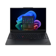 Lenovo ThinkPad E16 G4 Intel , Black , 16 , IPS , WUXGA , 1920 x 1200 pixels , Anti-glare , Intel Core 5 , 320 , 16 GB , SODIMM DDR5 , Solid-state drive capacity 512 GB , Intel Graphics , Windows 11 Pro , 802.11be , Bluetooth version 5.4 , Keyboard langua