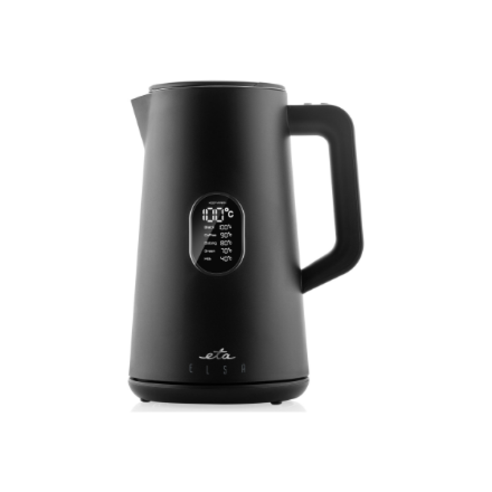 ETA , Kettle , Elsa ETA559790000 , Electric , 1800 W , 1.5 L , Stainless steel , 360° rotational base , Black