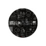 Genesis Protective Floor Mat Tellur 300 Round Gear Floor Mat , Polyester , Multicolor