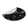 Genesis Protective Floor Mat Tellur 300 Round Gear Floor Mat , Polyester , Multicolor