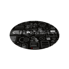 GENESIS Tellur 300 Round Gear Protective Floor Mat, 100cm, Black , Genesis Polyester , Floor Mat , Multicolor