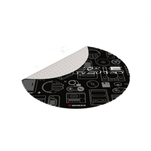 Genesis Protective Floor Mat Tellur 300 Round Gear Floor Mat , Polyester , Multicolor