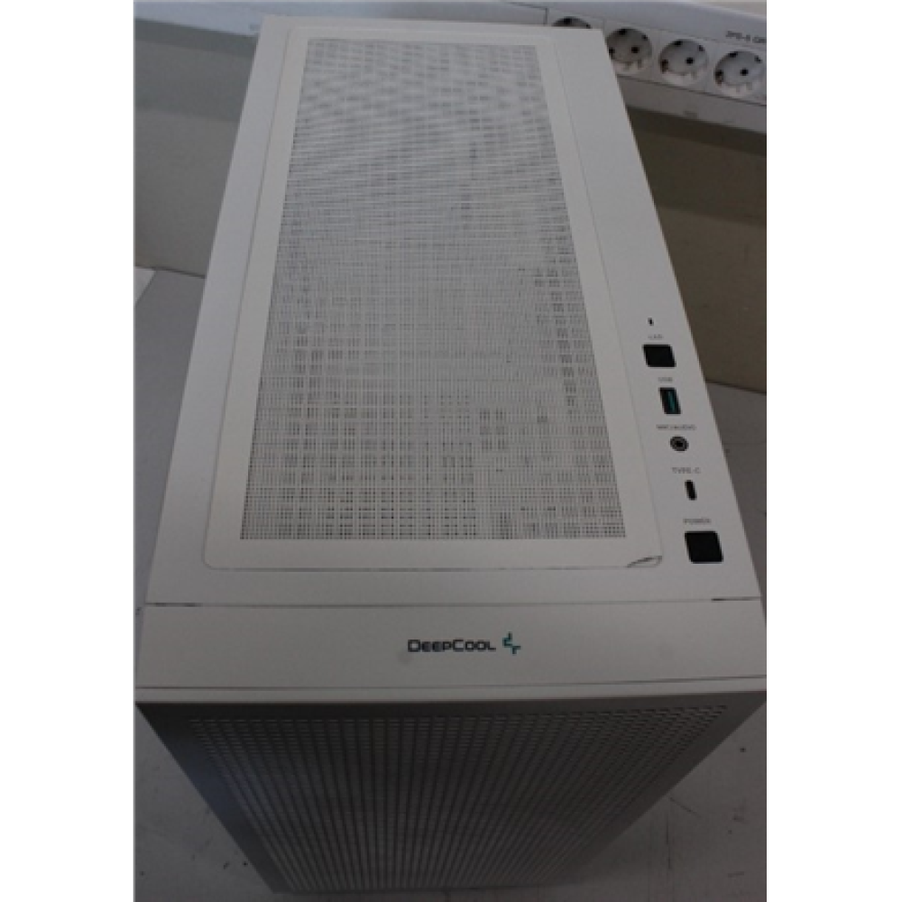 SALE OUT. Deepcool CH560 Digital MID TOWER CASE, White , Deepcool , MID TOWER CASE , CH560 Digital , Side window , White , Mid-Tower , UNPACKED, DAMAGED FRONT PANEL DOS COVER , Power supply included No , ATX PS2