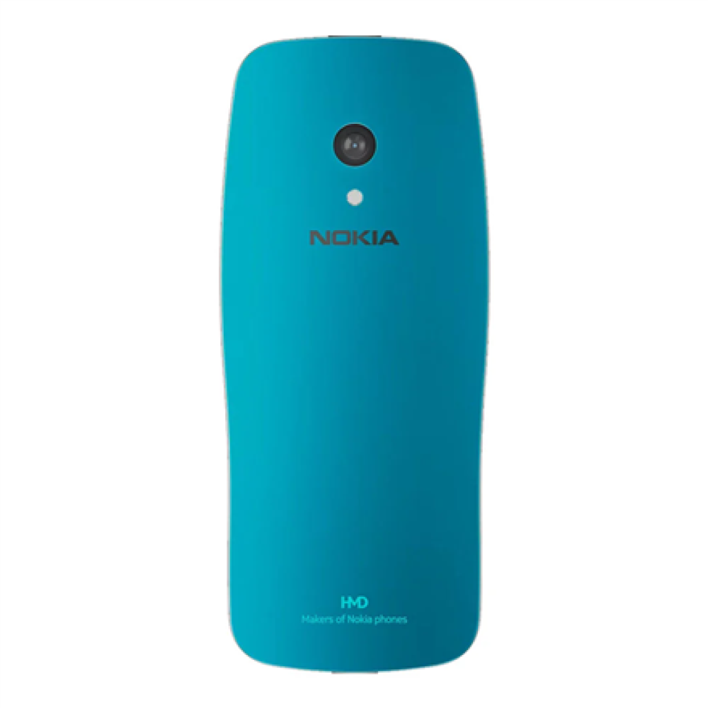 Nokia , 3210 4G (2024) , Scuba Blue , 2.4 , 128 MB , 64 MB , Dual SIM , Bluetooth , 5.0 , USB version USB Type-C , Main camera resolution 2 MP , 1450 mAh