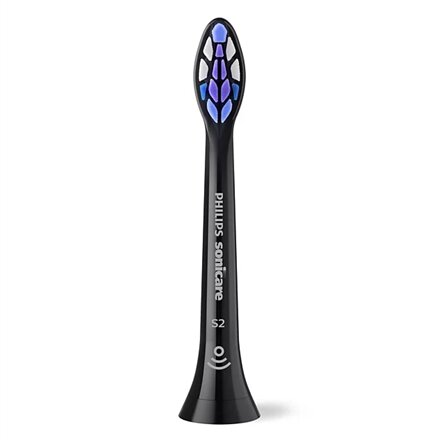 Philips Replacement brush heads , HX6052/88 Sonicare Sensitive , Heads , For adults , Number of brush heads included 2 , Black