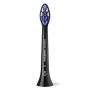 Philips Replacement brush heads , HX6052/88 Sonicare Sensitive , Heads , For adults , Number of brush heads included 2 , Black