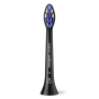 Philips Replacement brush heads , HX6052/88 Sonicare Sensitive , Heads , For adults , Number of brush heads included 2 , Black
