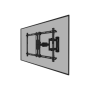 Neomounts Wall mount , WL40S-850BL16 TV mount wall , Full motion, Tilt, Swivel , 40-70 , Maximum weight (capacity) 45 kg , Black