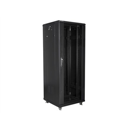 Lanberg , Rack cabinet 19 free-standing 32U/600x600 (flat pack) , FF01-6632-12B , Black