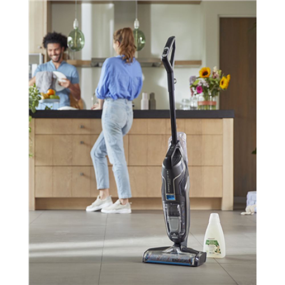 Bissell , Vacuum Cleaner , CrossWave C6 Cordless Pro , Cordless operating , Handstick , Washing function , 255 W , 36 V , Operating time (max) 25 min , Black/Titanium/Blue , Warranty 24 month(s)