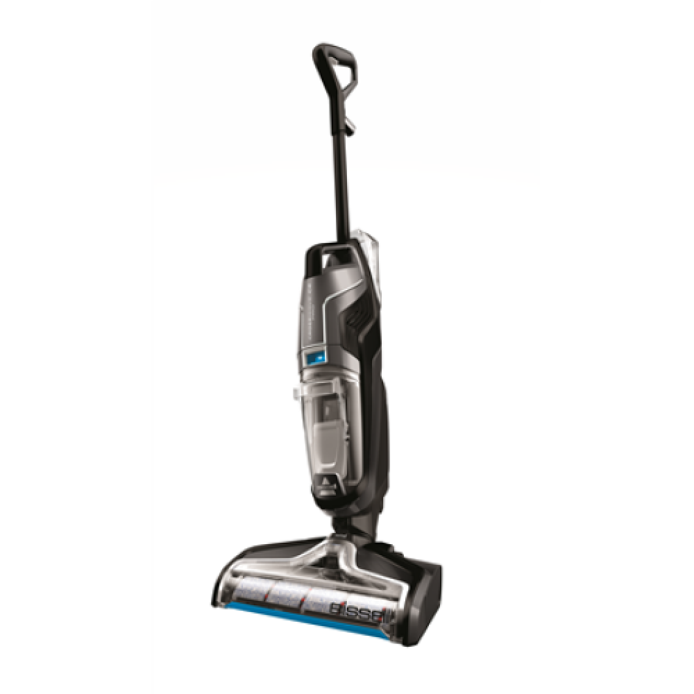 Bissell , Vacuum Cleaner , CrossWave C6 Cordless Pro , Cordless operating , Handstick , Washing function , 255 W , 36 V , Operating time (max) 25 min , Black/Titanium/Blue , Warranty 24 month(s)