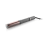 ETA Hair Straightener and Curler , ETA132390000 Fenité Exclusive 2-in-1 , Ceramic heating system , Temperature (min) 140 °C , Temperature (max) 200 °C , Number of heating levels 5 , 1700 W , Grey/Pink