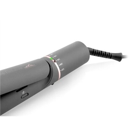 ETA Hair Straightener and Curler , ETA132390000 Fenité Exclusive 2-in-1 , Ceramic heating system , Temperature (min) 140 °C , Temperature (max) 200 °C , Number of heating levels 5 , 1700 W , Grey/Pink