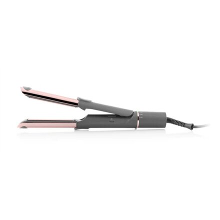ETA Hair Straightener and Curler , ETA132390000 Fenité Exclusive 2-in-1 , Ceramic heating system , Temperature (min) 140 °C , Temperature (max) 200 °C , Number of heating levels 5 , 1700 W , Grey/Pink