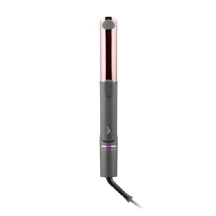 ETA Hair Straightener and Curler , ETA132390000 Fenité Exclusive 2-in-1 , Ceramic heating system , Temperature (min) 140 °C , Temperature (max) 200 °C , Number of heating levels 5 , 1700 W , Grey/Pink