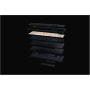 Razer BlackWidow V4 Low-profile HyperSpeed , Gaming keyboard , Wireless , US , Bluetooth, 2.4 GHz, USB Type-C , Yellow Linear
