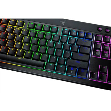 Razer , BlackWidow V4 Low-profile HyperSpeed , Gaming Keyboard , Wireless , US , Yellow Linear