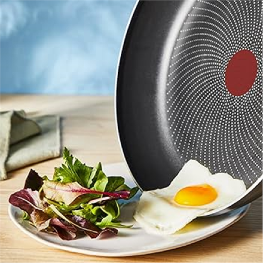 TEFAL , SoLight H0560842 , Pan , Frying , Diameter 32 cm , Suitable for induction hob , Gray , Fixed handle