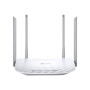 TP-LINK , Router , Archer C50 , 802.11ac , 300+867 Mbit/s , 10/100 Mbit/s , Mesh Support No , MU-MiMO No , No mobile broadband , Antenna type 2xExternal