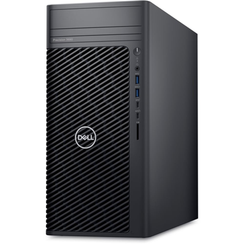 Dell Precision , 3680 , Desktop , Tower , Intel Core i7 , i7-14700 , Internal memory 16 GB , DDR5 , Solid-state drive capacity 512 GB , Nvidia RTX A1000 , No Optical Drive , Keyboard language No keyboard , Windows 11 Pro , Warranty 36 month(s)