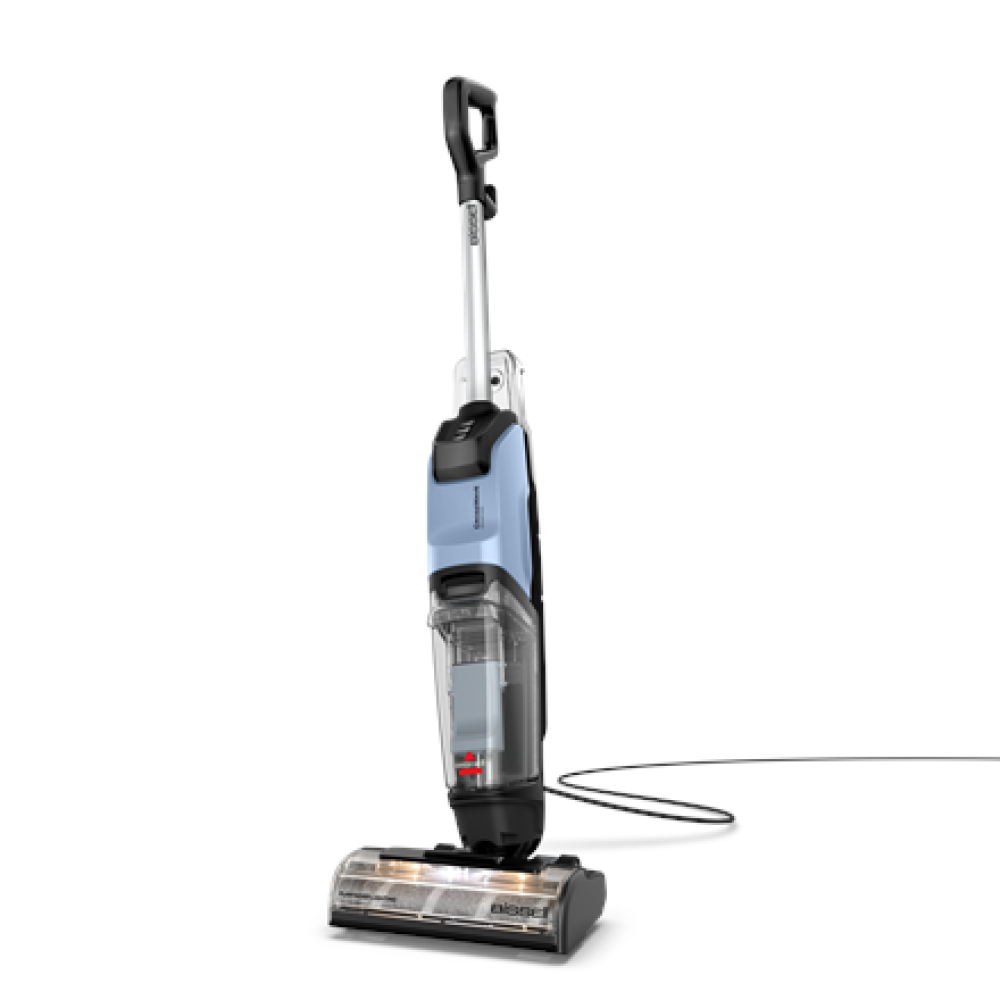 4136N Bissell Vacuum Cleaner , CrossWave EdgeFind Select All-in-one Multi-surface , Corded operating , Washing function , 290-340 W , Black/Lake Blue/Silver