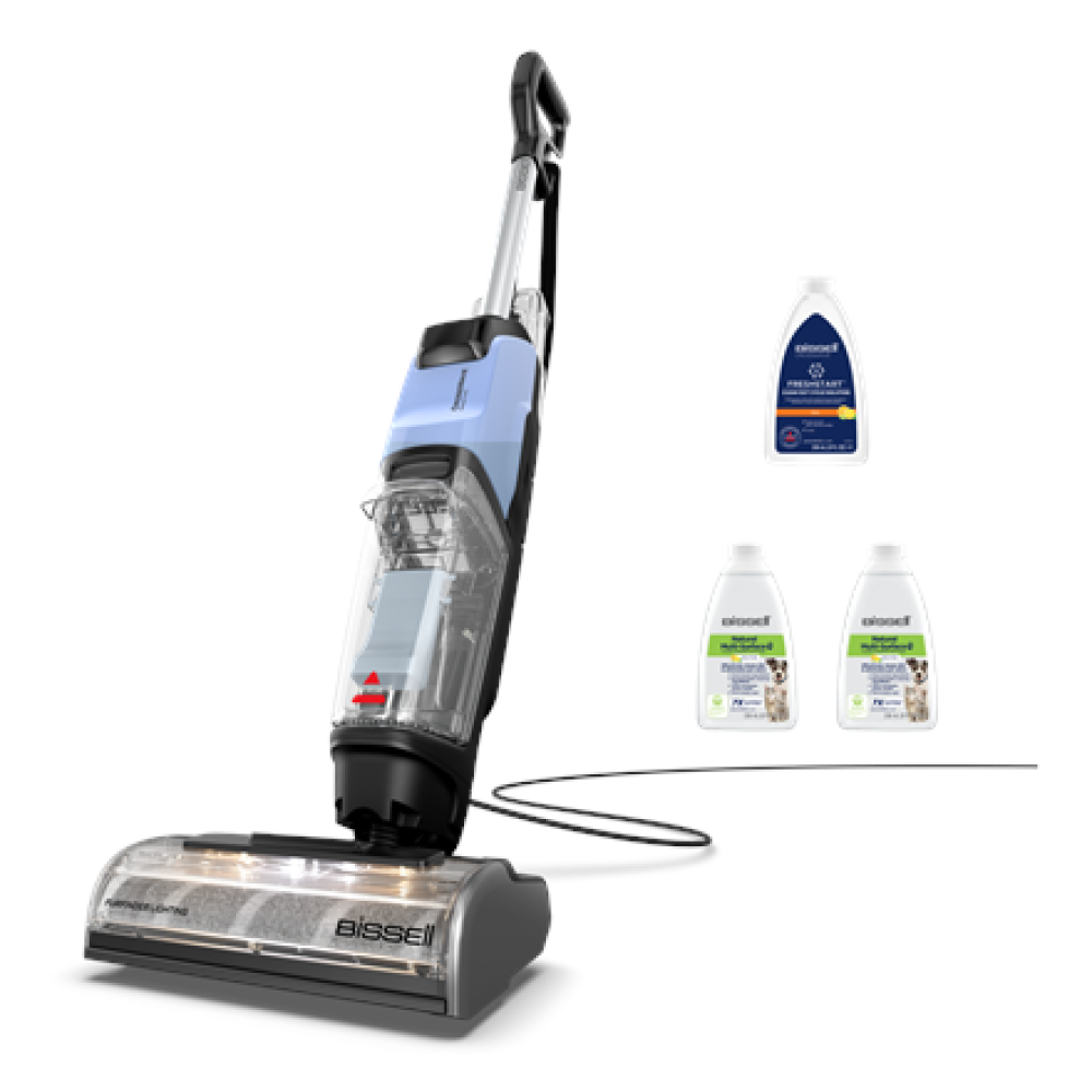 Bissell Vacuum Cleaner , CrossWave EdgeFind Select All-in-one Multi-surface , Corded operating , Washing function , 290-340 W , Black/Lake Blue/Silver