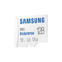 Samsung , PRO Endurance , MB-MJ128KA/EU , 128 GB , MicroSD Memory Card , Flash memory class U3, V30, Class 10 , SD adapter