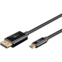 Goobay USB-C to DisplayPort Cable 4K at 60 Hz, 1 m , 75704