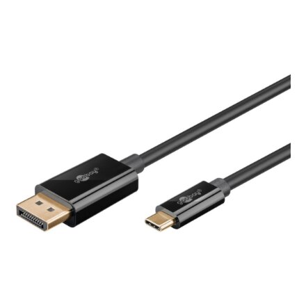 Goobay USB-C to DisplayPort Cable 4K at 60 Hz, 1 m , 75704