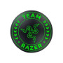 Razer Floor Rug , Black/Green