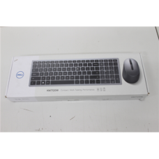 SALE OUT. , Dell , Keyboard and Mouse , KM7120W , Wireless , 2.4 GHz, Bluetooth 5.0 , Batteries included , US , REFURBISHED, DAMAGED PACKAGING , Bluetooth , Titan Gray , Numeric keypad , Wireless connection