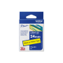 Brother , TZe-651 Laminated Tape , Black On Yellow , TZe , 8 m , 2.4 cm
