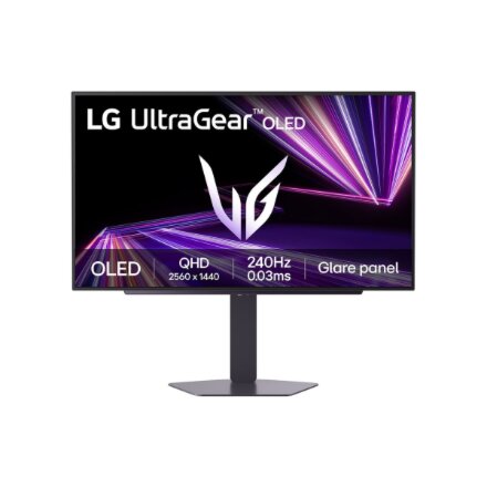 LG , 27GX704A-B , 27 , OLED , 16:9 , 240 Hz , 0.03 ms , 2560 x 1440 pixels , 250 cd/m² , HDMI ports quantity 2