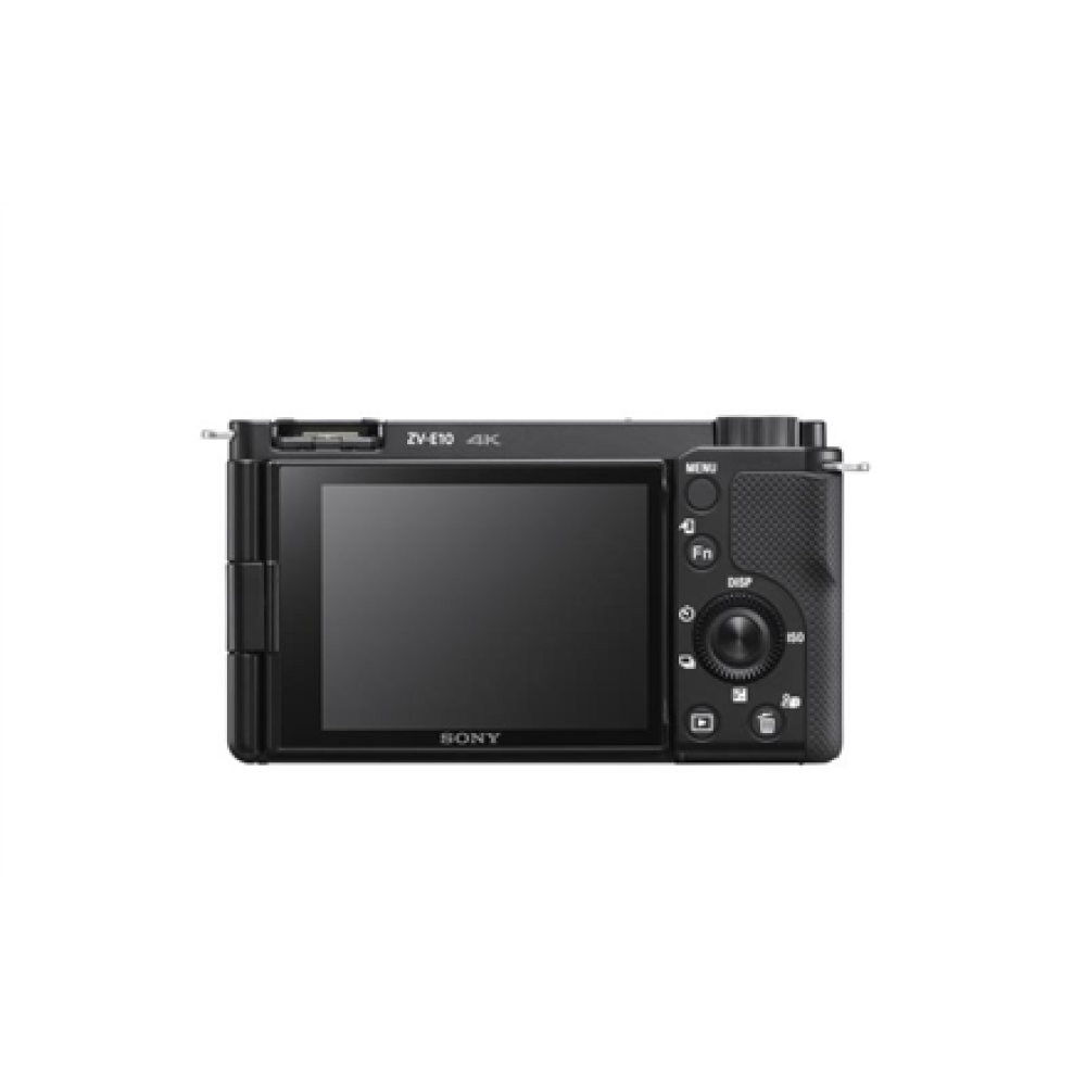 Sony ZV-E10L Mirrorless Vlog Camera Body , Sony , Mirrorless Vlog Camera Body , ZV-E10L , Compact camera , 24.2 MP , Display diagonal 3.0 , Video recording , Magnification 5.9 x, 11.7 x , CMOS , Black