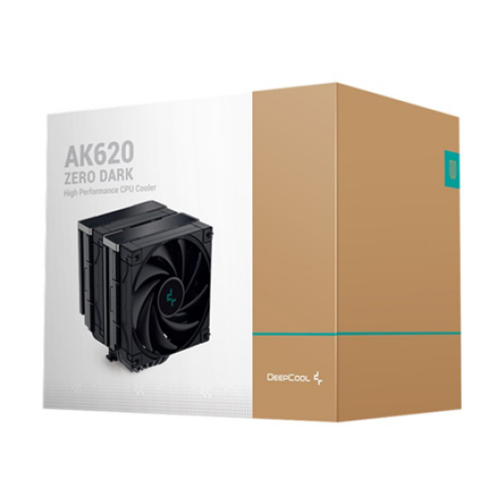 Deepcool , CPU Air Cooler , AK620 ZERO DARK ZORIA , Intel, AMD