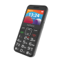 myPhone HALO , 3 LTE , Black , 2.4 , IPS , 48 MB , 128 MB , Dual SIM , Nano SIM , 3G , Bluetooth , 2.1 , USB version Type-C , Built-in camera , Main camera resolution 0.3 MP , 1400 mAh